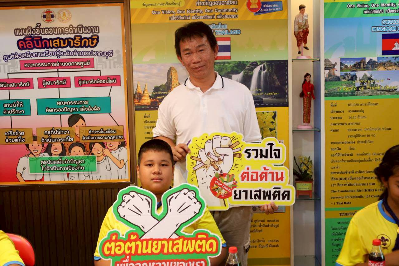 “การเรียนรู้ตลอดชีวิต พิชิตยาเสพติด ด้วย KHANYARIN MODEL”
